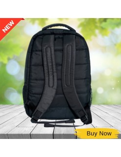 Givova Holland Quilted Padded Backpack Givova Unisex Multipocket Waterproof Black Backpack