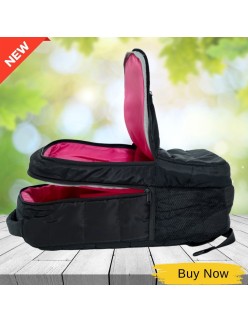 Givova Holland Quilted Padded Backpack Givova Unisex Multipocket Waterproof Black Backpack