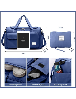 Fashionable Large-Capacity Travel & Gym Bag