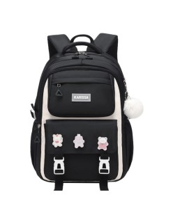 JINCAIZI Waterproof School Backpack – Wear-Resistant, Multi-Pocket, Unisex