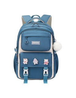 JINCAIZI Waterproof School Backpack – Wear-Resistant, Multi-Pocket, Unisex